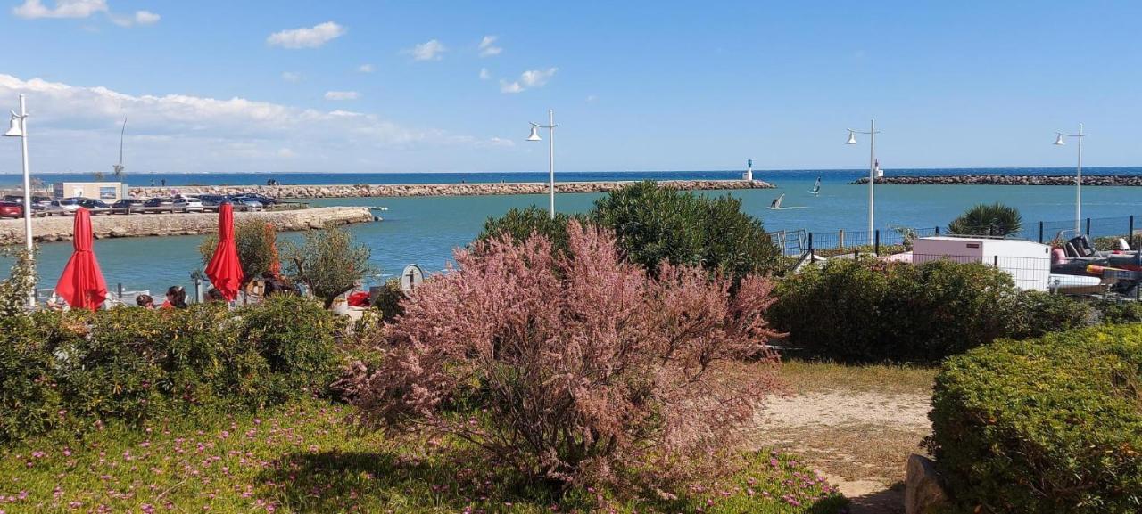 T3 Carnon, 1Ere Ligne 50M Plage Terrasse Parking Mauguio Exteriör bild